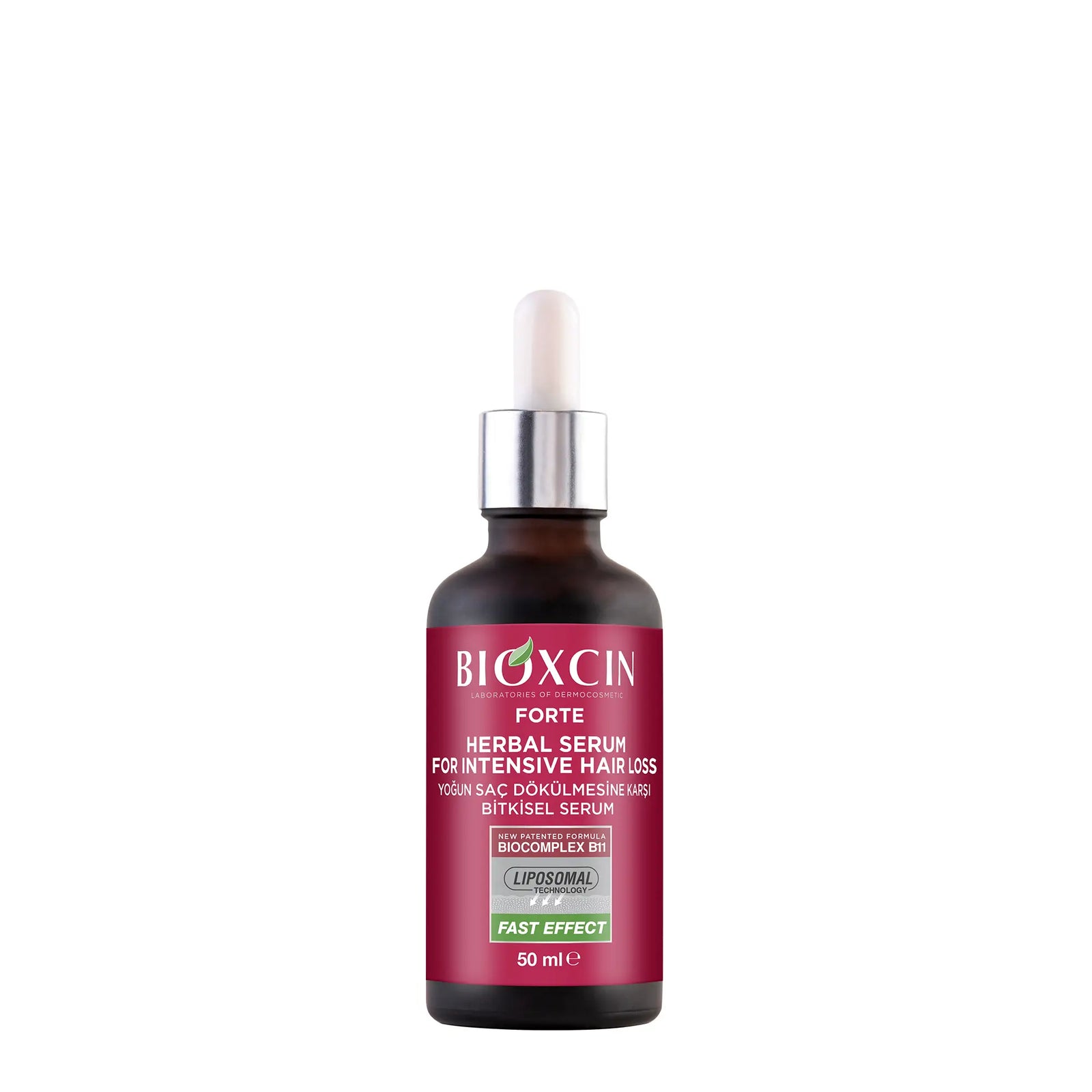سيروم فورت أدفانسد Forte Advanced للعناية بتساقط الشعر 50 مل – 3 أمبولات - بيوكسين Bioxcin