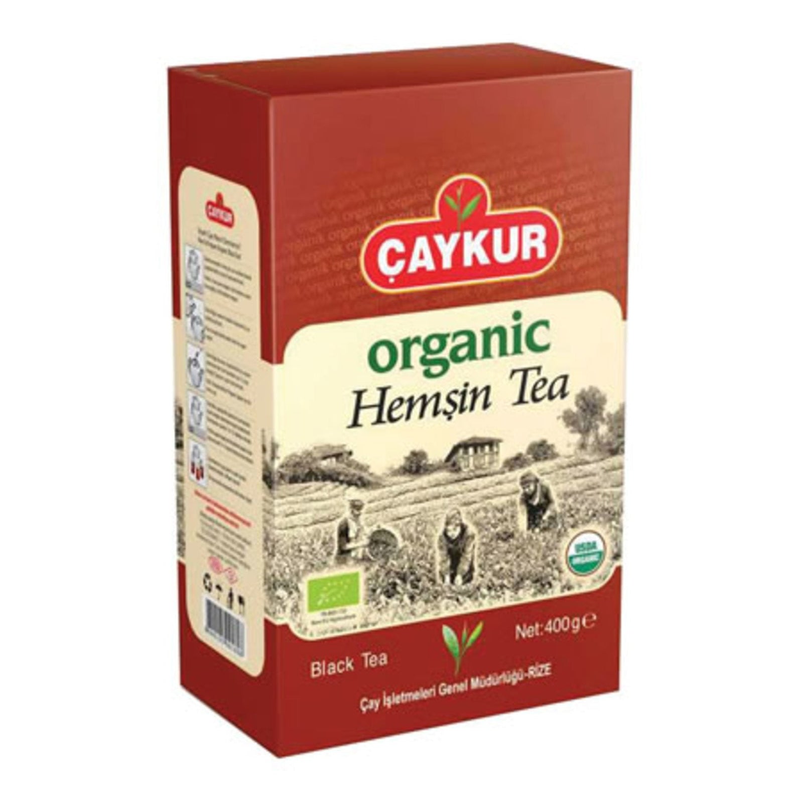 شاي أسود عضوي همشين Hemşin 400 جم - تشايكور Çaykur