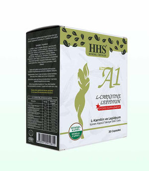 HHS A1 كبسولات إل-كارنيتين ليبيديوم 30 كبسولة