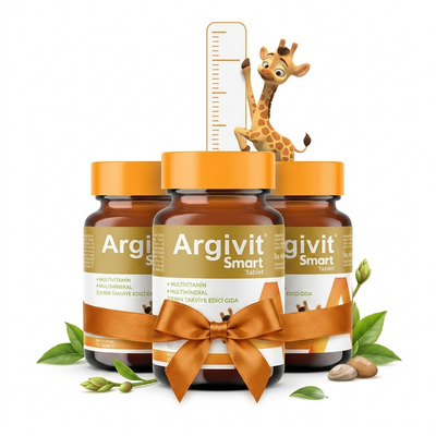 باقة ارجيفيت سمارت أقراص للأطفال – 3 علب 30 قرص Argivit Smart