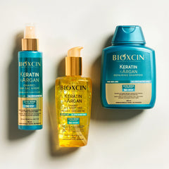 زيت عناية بالشعر بالكيراتين والأرغان 150 مل - بيوكسين Bioxcin
