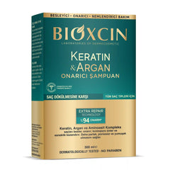 شامبو إصلاح الشعر بالكيراتين والأرغان 300 مل - بيوكسين Bioxcin