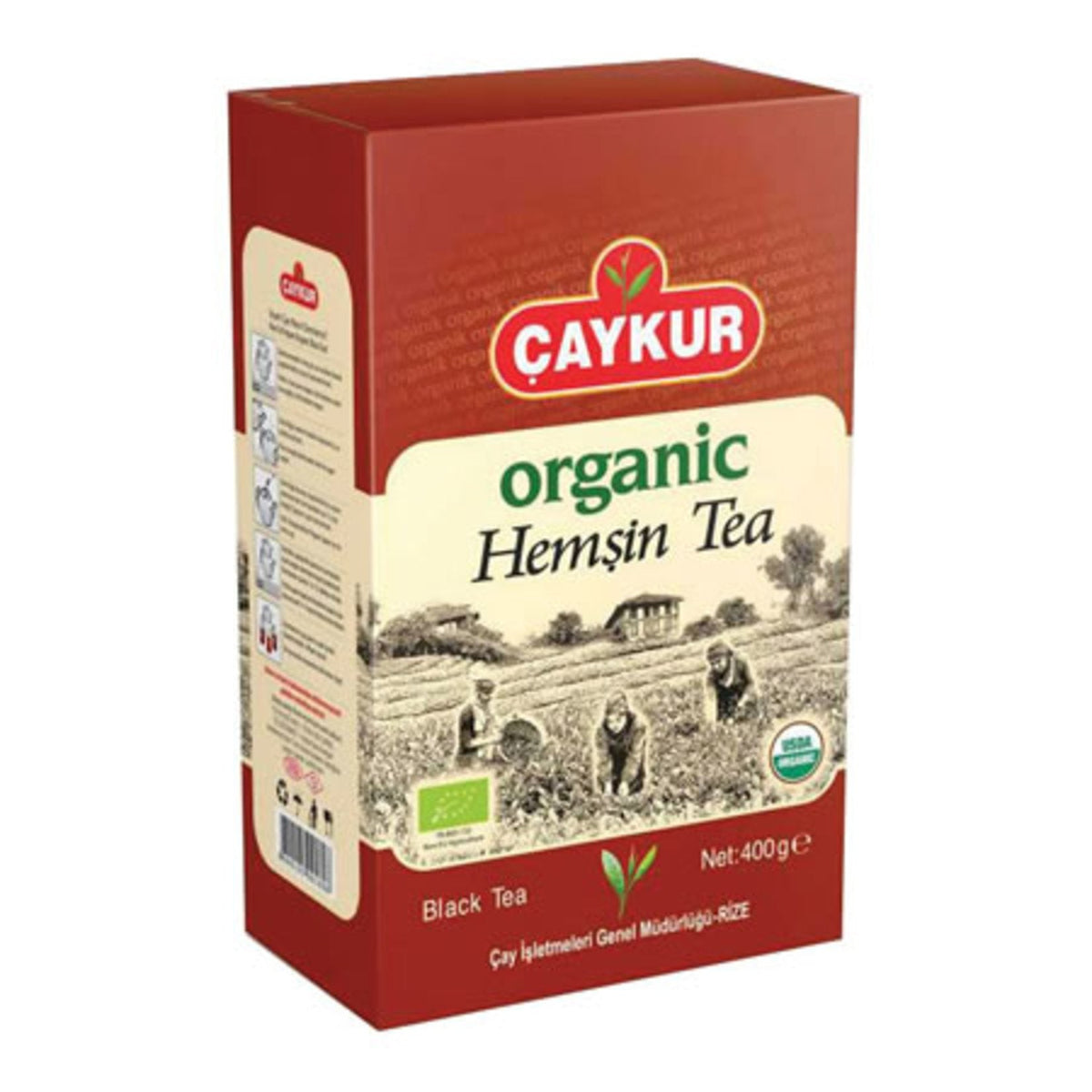 شاي أسود عضوي همشين Hemşin 400 جم - تشايكور Çaykur