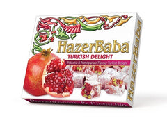 حلقوم تركي بالفستق والرمان 125 جم - هازر بابا Hazer Baba