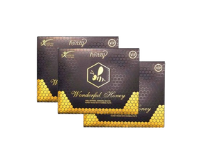 باقة العسل الممتاز  3 علب لعشّاق الطاقة الطبيعية والنكهة الفريدة