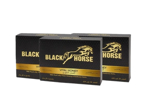 باقة بلاك هورس  3 علب لعشّاق النشاط والطاقة الطبيعية